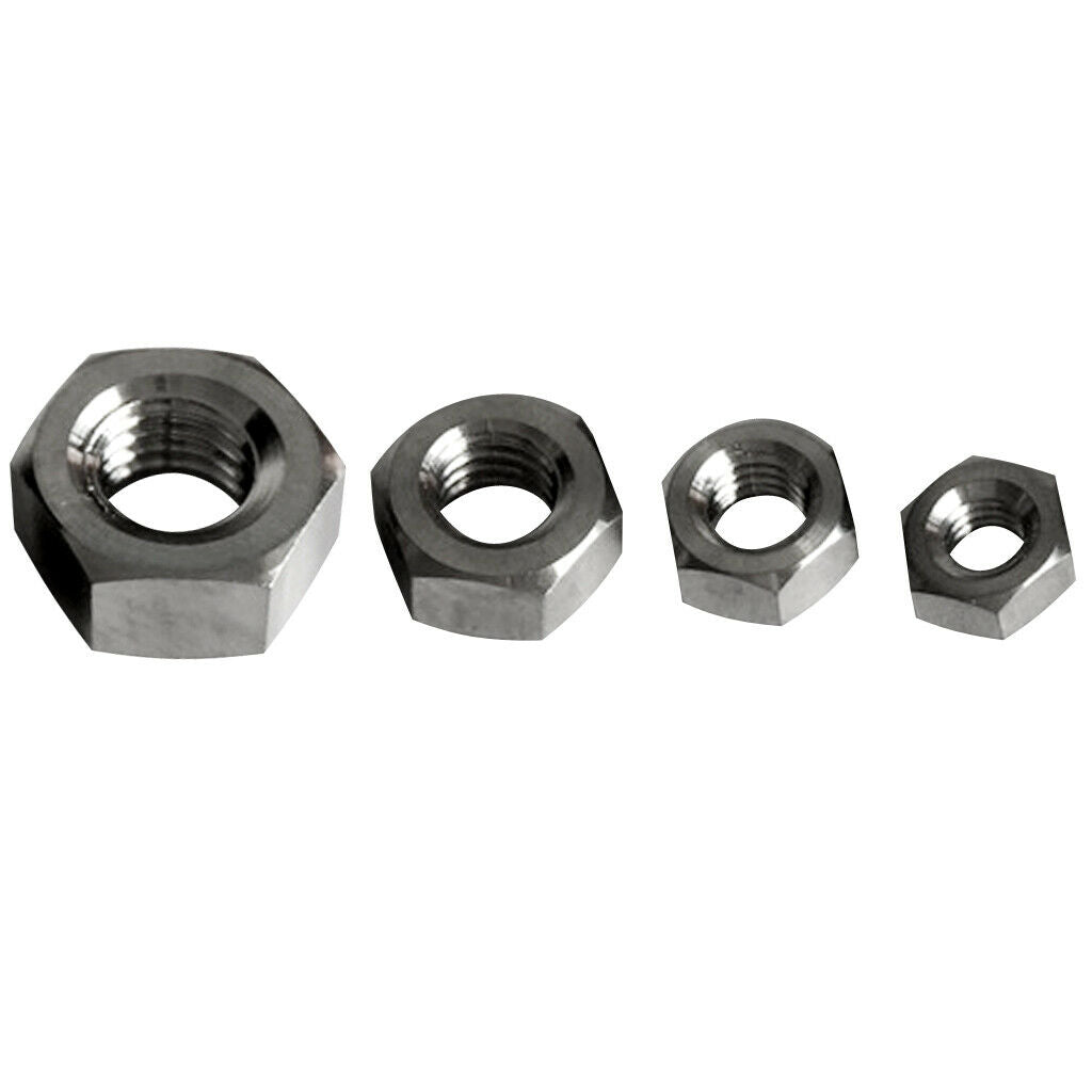 5pcs  TC4/GR5 Titanium Alloy Hex Support Spacer Screw Lock Nut