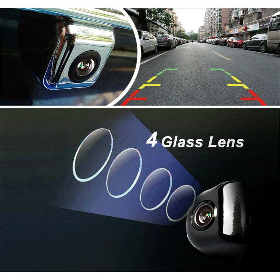 Black 170Â°  Screw Reversing Camera Car Rear View Backup Parking Camera