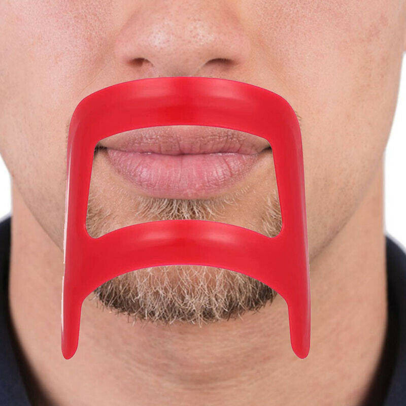 5Pc Beard Haircut Kit Hairline Neck Shaving Template Shaping Cutting Barb.l8