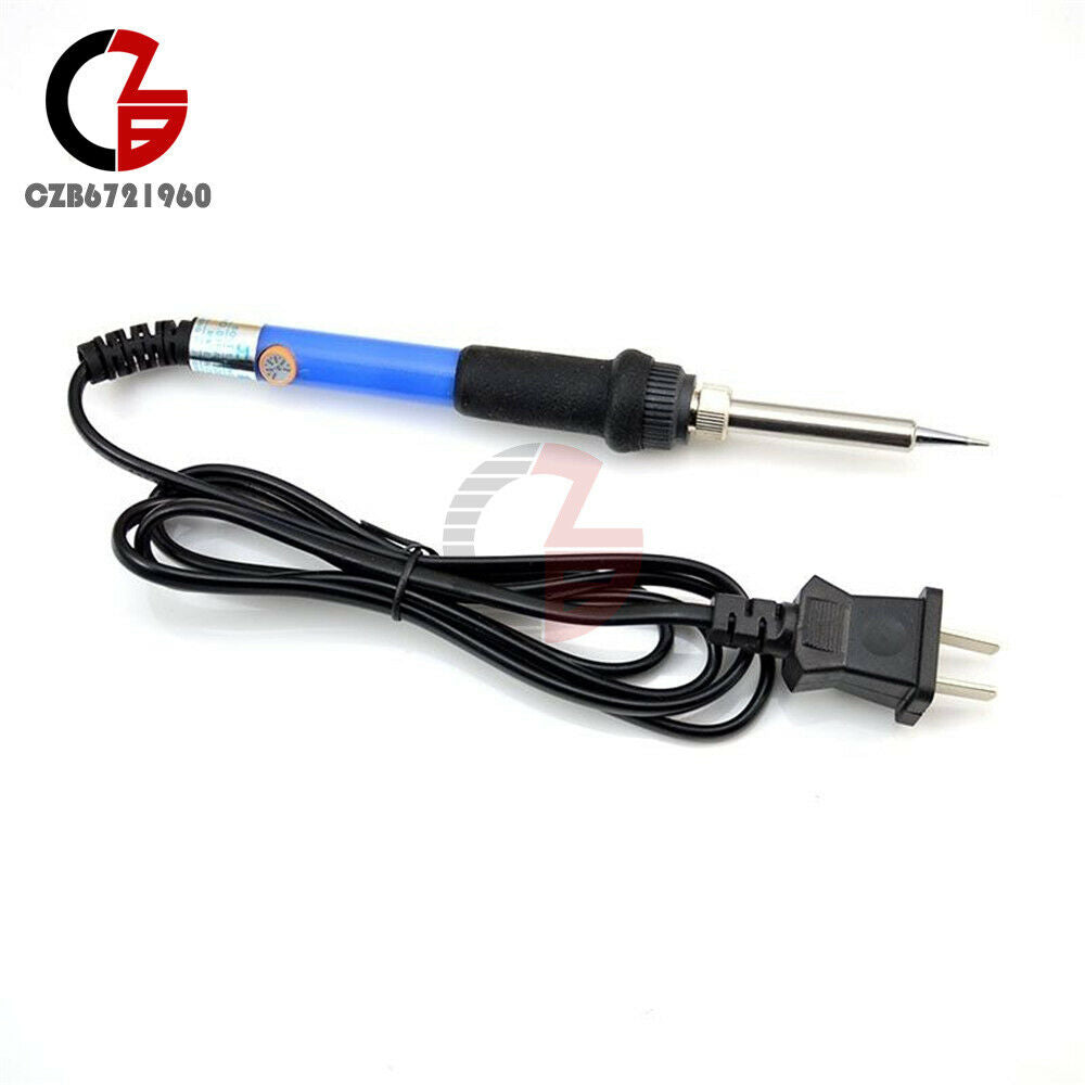 60W Iron Plated Tip Electric Soldering Tool For Welding Lead-free Semiconductors
