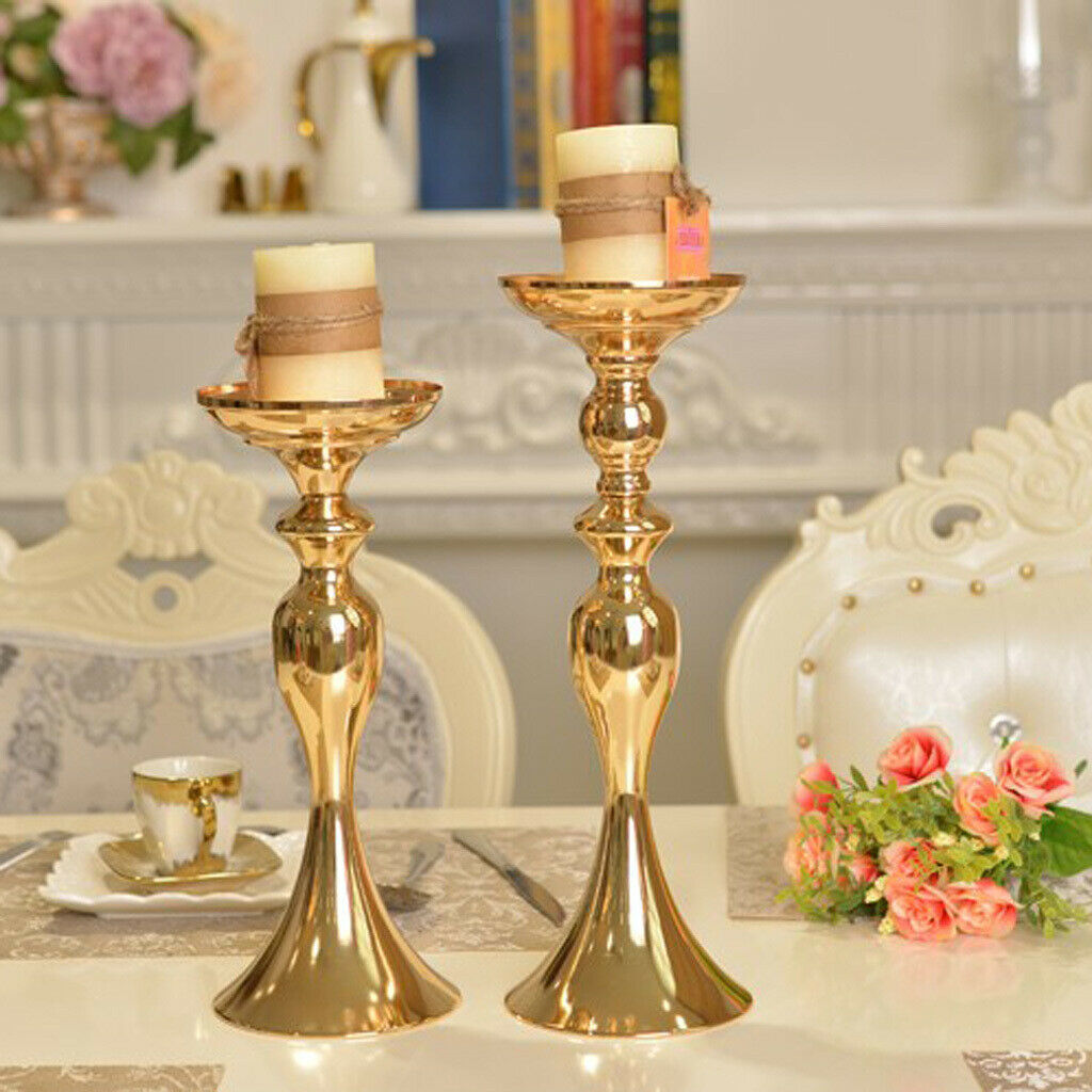 2 Pieces Flower Pot Candle Holder for Wedding