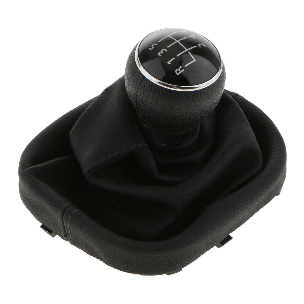 6 Speed Ball Style Shift Knob 1pcs Shift Knob Gaitor For VW TOURAN 2003-2010