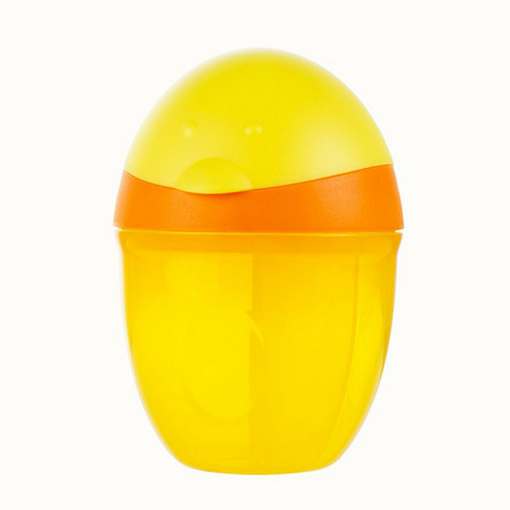 Baby Milk Powder Formula  Container Storage Feeding Box Case Yellow