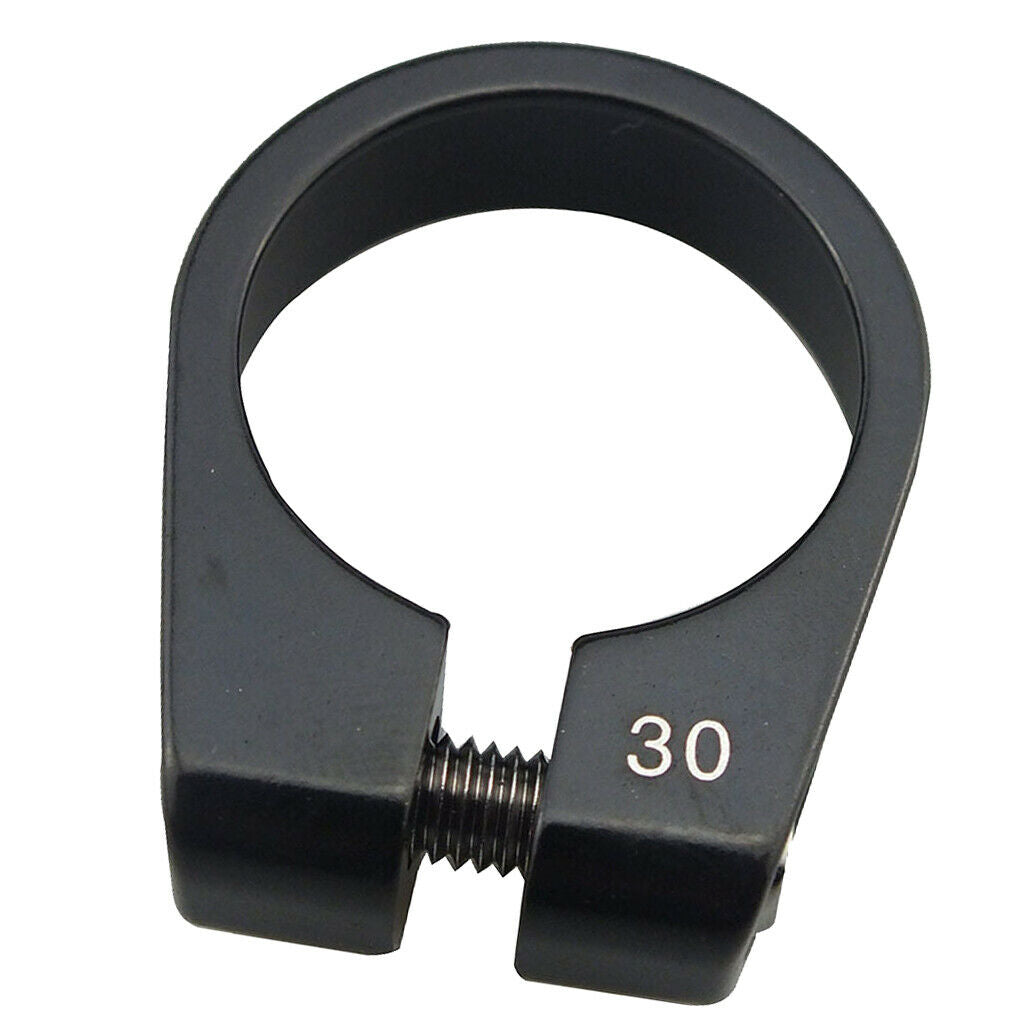 Seat Clamp Bicycle Seat Tube Clamp Seat Clamp Clamping Ring Aluminum 1 #