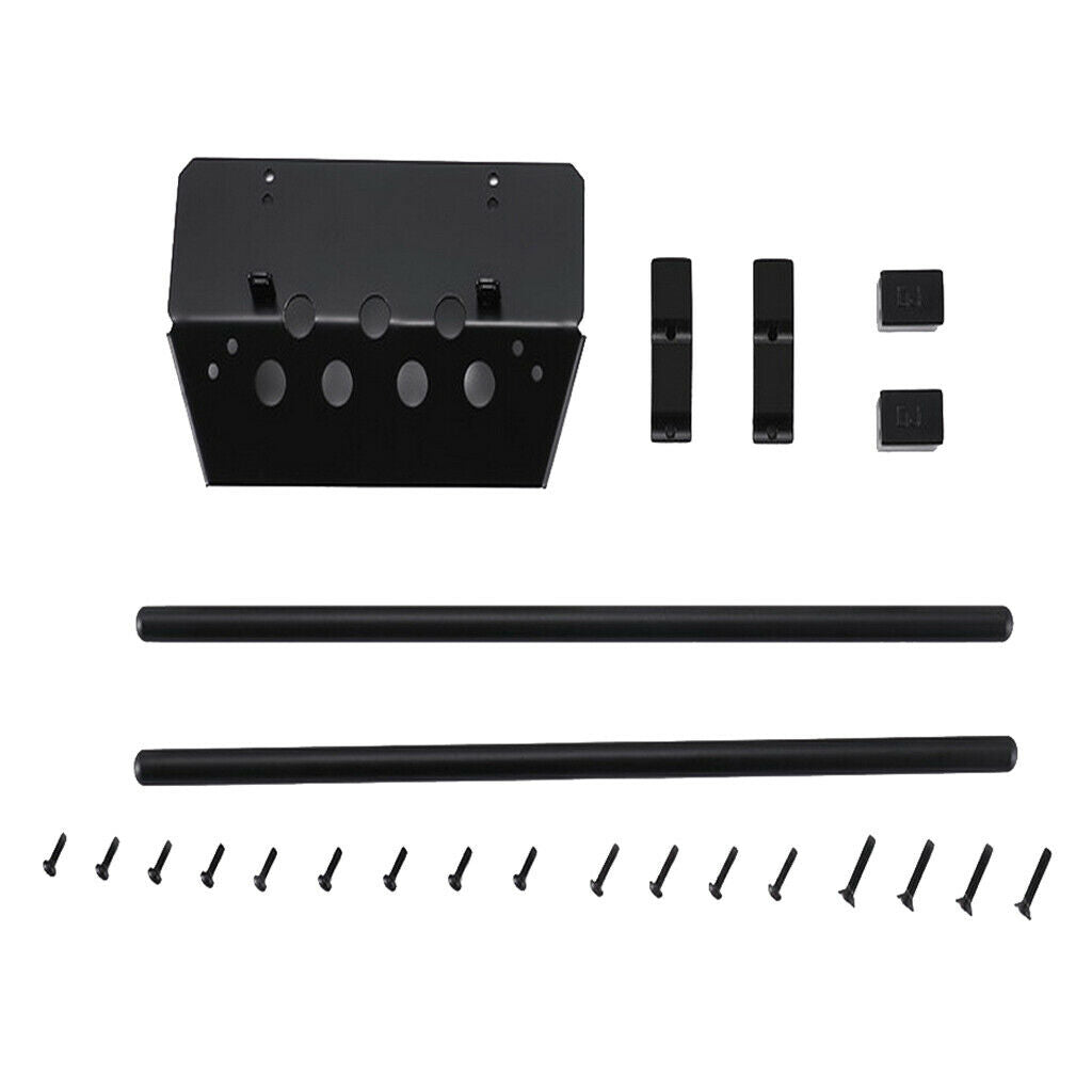 TRX6 TRX4 G500 G63 Metal Rear Bar Chassis Protection + Rear Bar Black