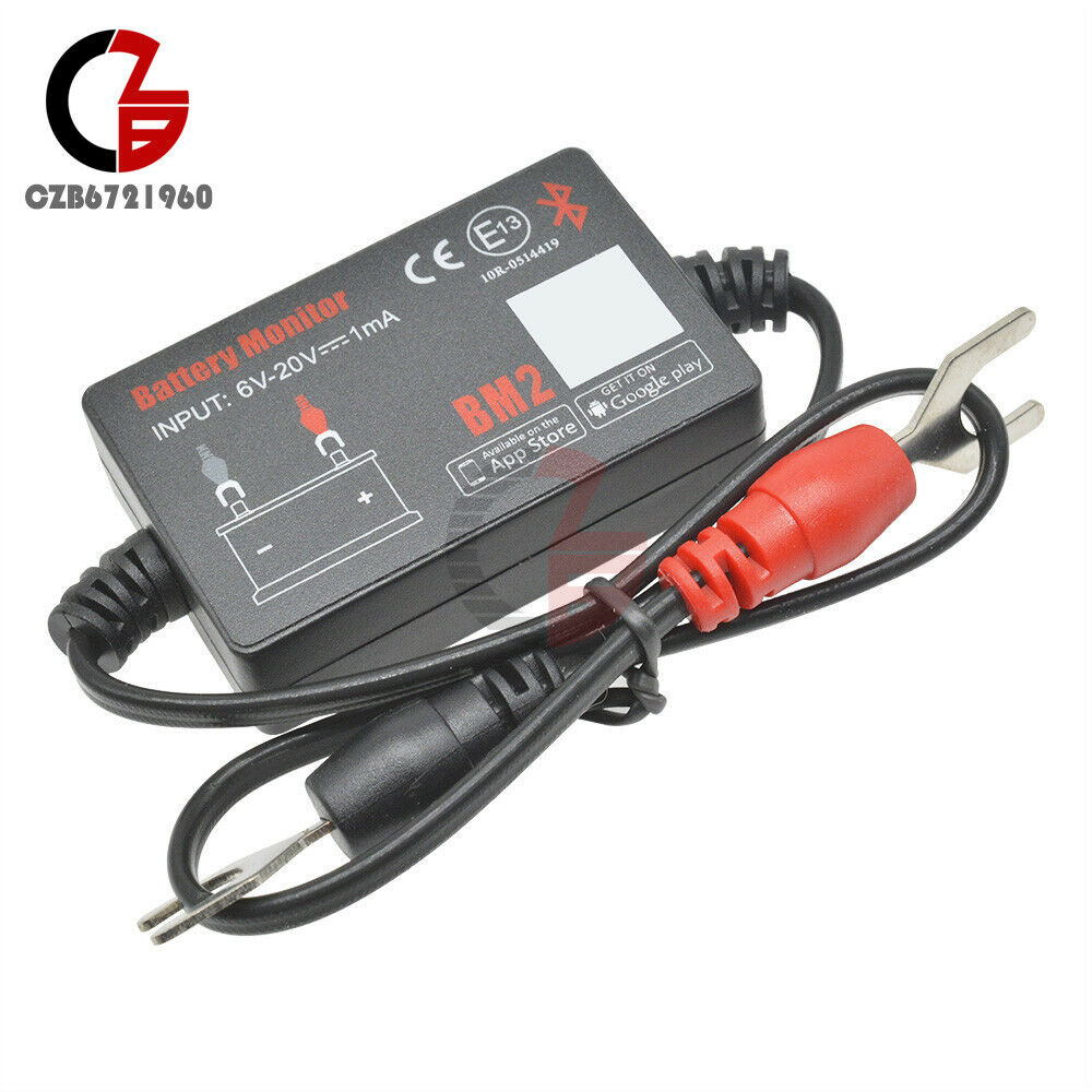 12V BM2 Car Battery Monitor via Bluetooth 4.0 Voltage Meter Tester Auto Alarm