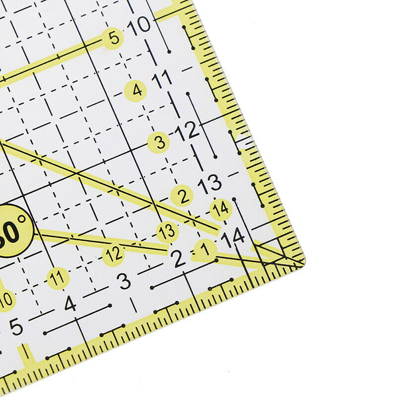 DIY Sewing Quilting Tool Sque Patchwork Sewing Ruler Cutting Sewing Machine TL
