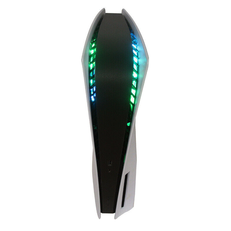 For PS5 Console Cooling Fan USB RGB Light Bar LED Decorative Strip Lighting SDE