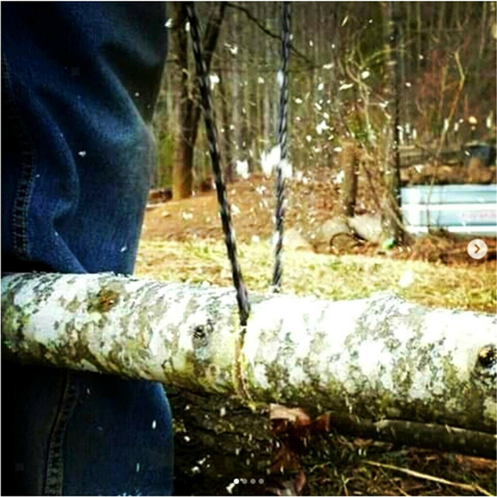 65cm/25.6inch Outdoor Survival Pocket Wire Saw Hand Steel Chain Saw Outdoor Hand