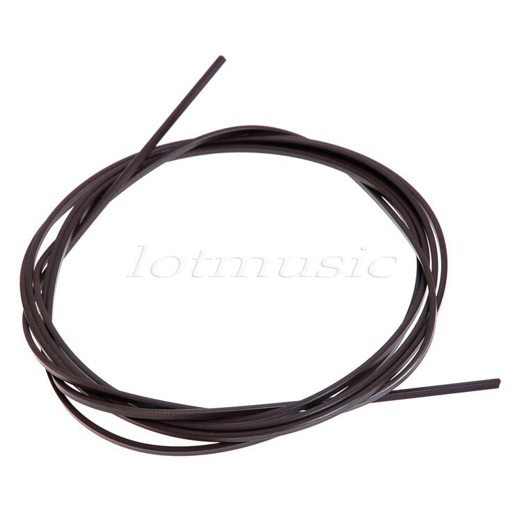Coffee ABS Purfling Binding Strip for Guitar Parts Body Project 1650 x 2 x 1.5mm