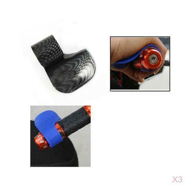 3x Motorcycle Cruise Control Throttle Assist Wrist Rest Aid Grip 25mm Clamp