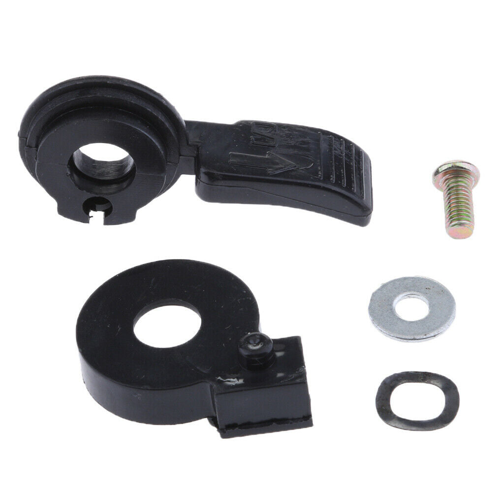 Black Handlebar Switch Parts Thumb Choke Lever for 110cc 125cc 150cc 250cc