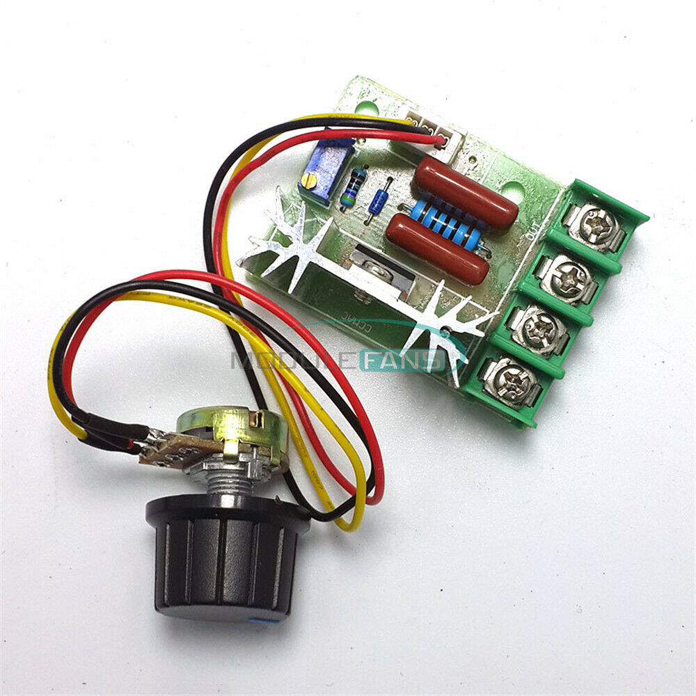 AC 50-220V 2000W High Power Voltage Regulator Switch Motor Speed Controller