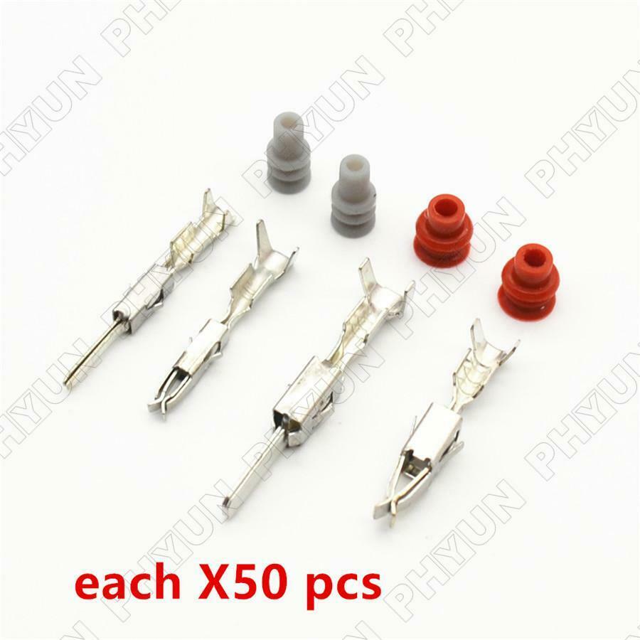 400x Car Electrical Female & Male Wire Terminal 1.5/3.5 Series + Waterproof Plug