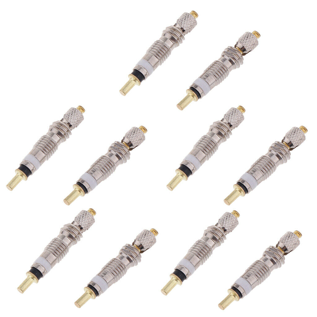 10x Copper Premium Presta Valve Core Replacement Tubeless French Cores Parts