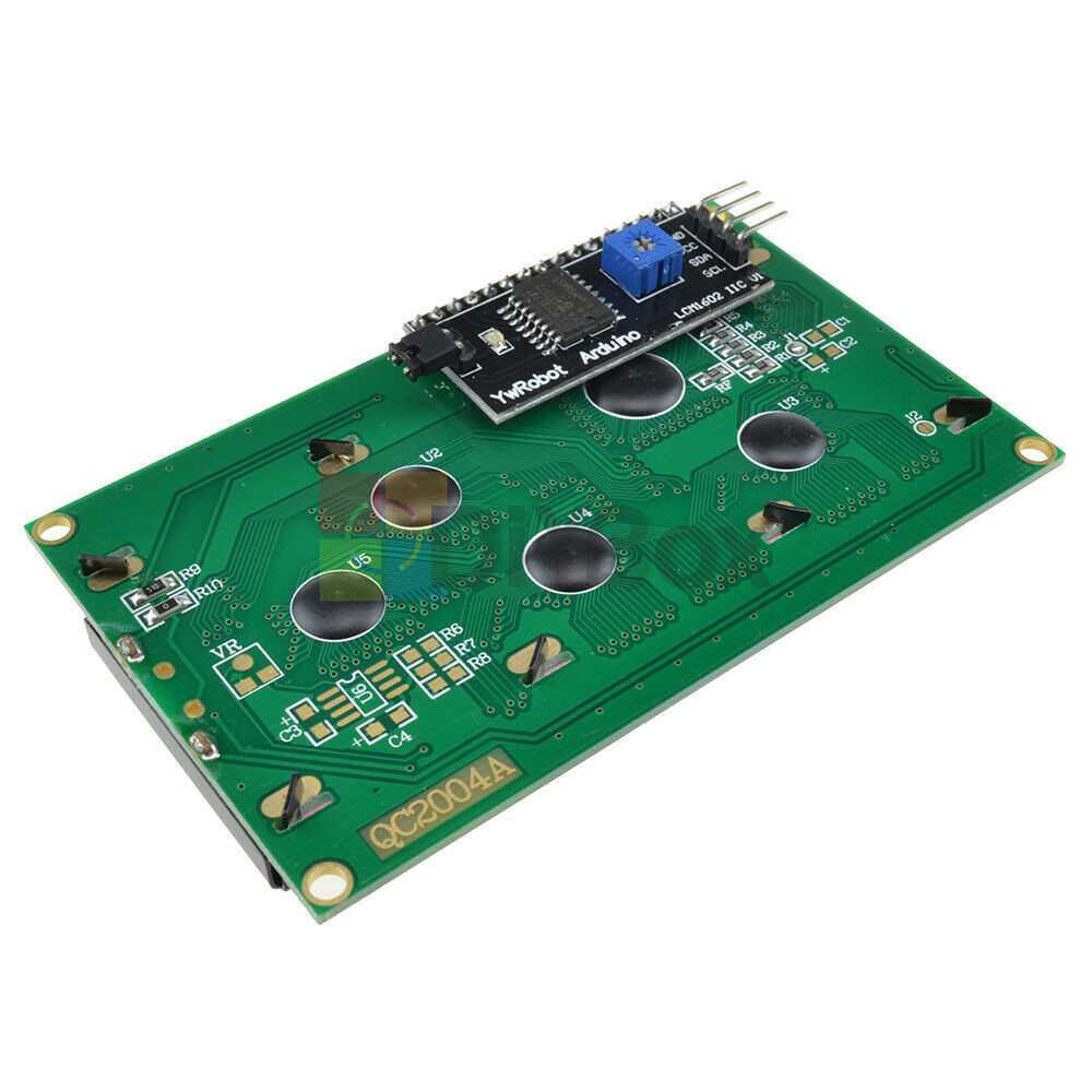 IIC/I2C/TWI/SPI Serial Interface 2004 20X4 Character LCD Module Display Yellow