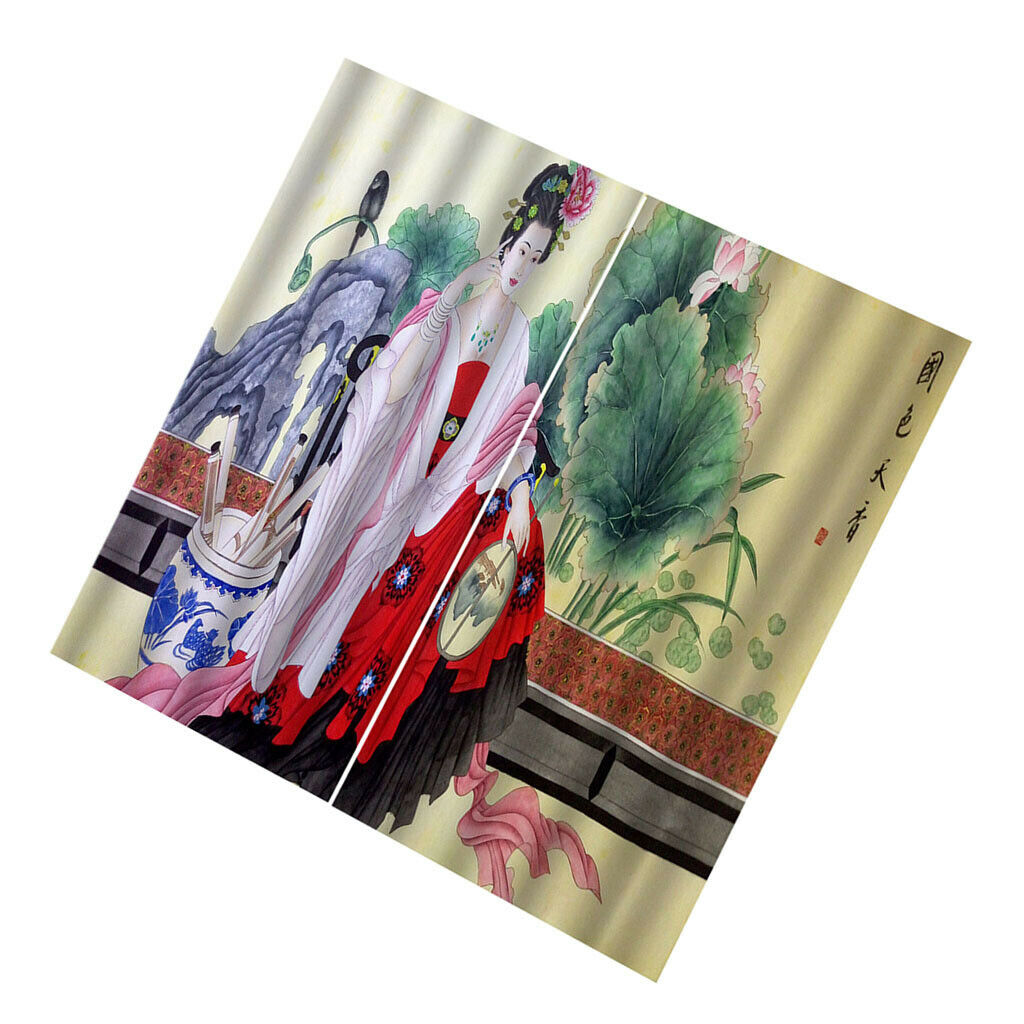 Waterproof Digital Print Curtain Kit Kids Room Blackout 2Panels Drapes -B