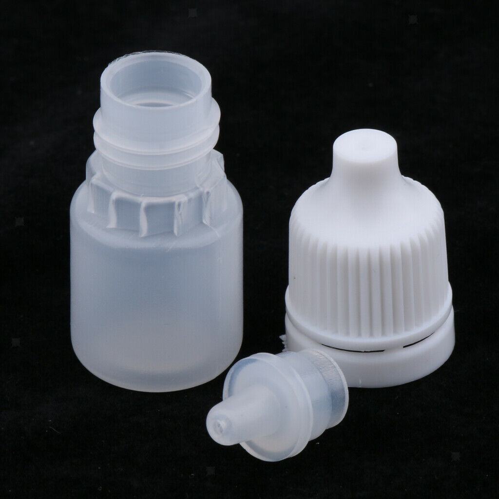 20Pcs Plastic Bottles Liquid Containers Dropper Bottles Perfect For