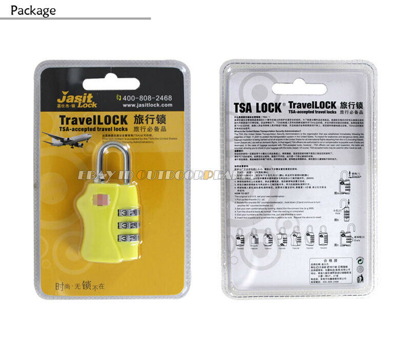 Black Resettable 3 Digit Combination Lock Key Suitcase Luggage Masterlock 007Key