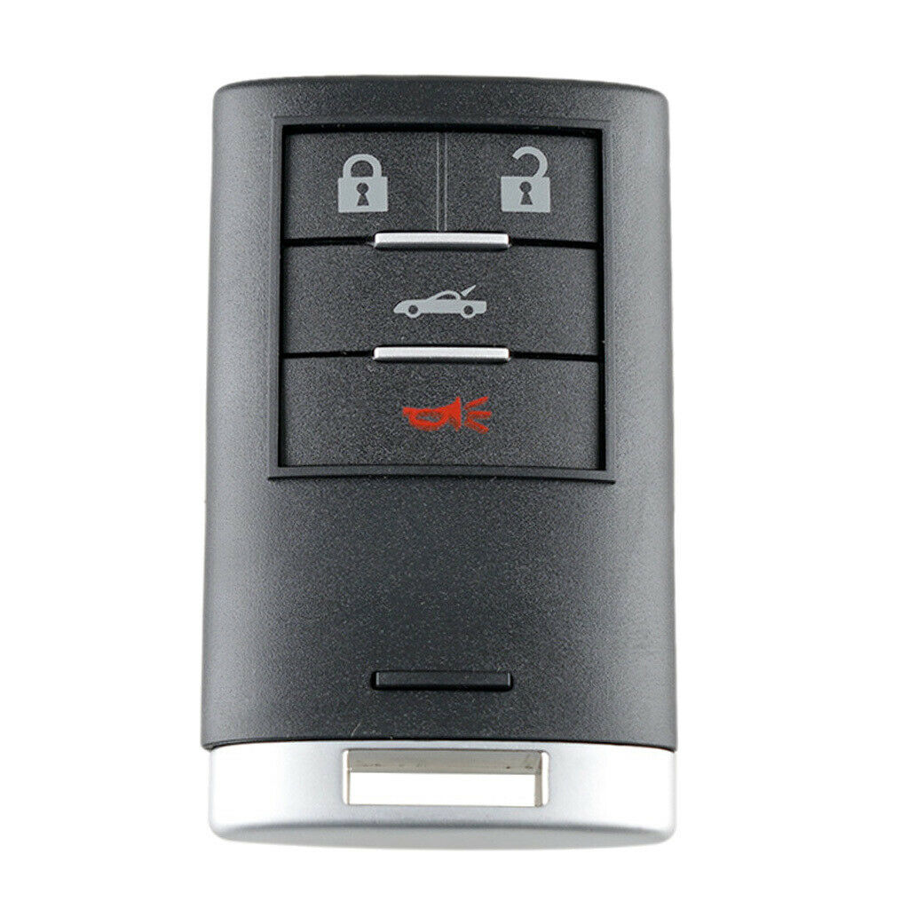 4-Button ABS Plastic Key Shell For Cadillac XLR 2008 2009