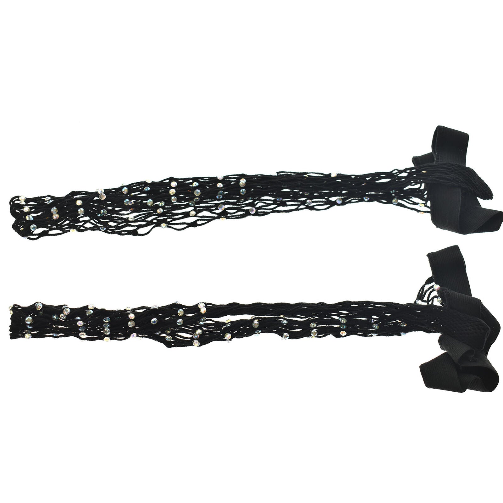 Woman Crystal Glitter Thigh High Stockings Rhinestone Fishnet Pantyhose Tights