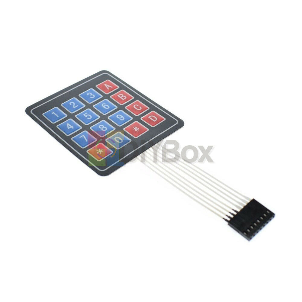 5Pcs 4 x 4 Matrix Array 16 Key Membrane Switch Keypad Keyboard AVR Fit Arduino