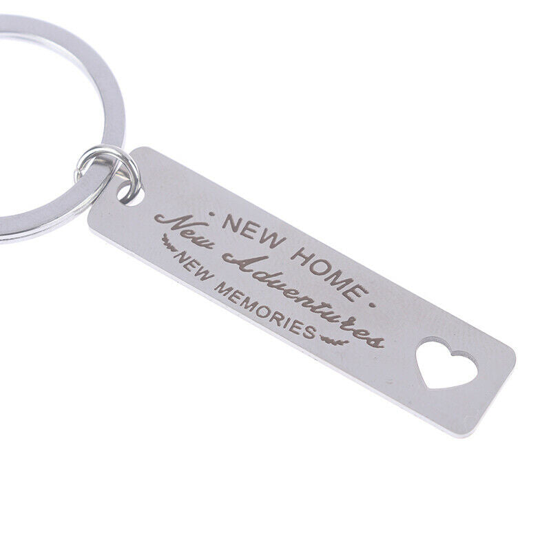 2022 new family keychain New home new adventures moving to a new home new start
