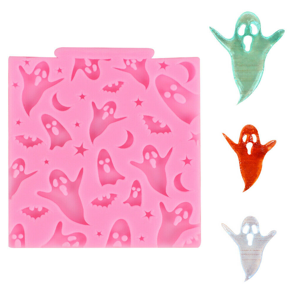 Halloween Ghost Silicone Mold Fondant Chocolate Cake DIY Baking Decoration Tools