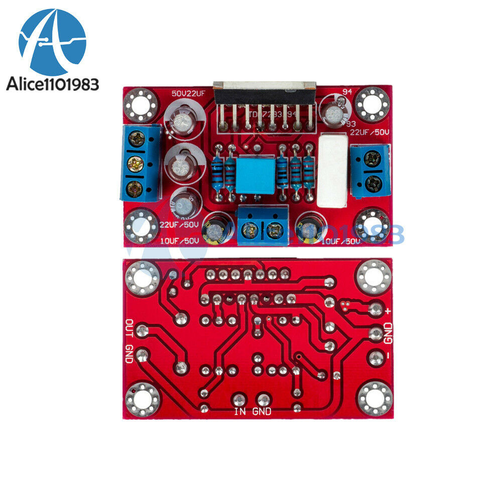 TDA7293 Stereo Amplifier Soldered Kit Board 85W+85W AMP Module