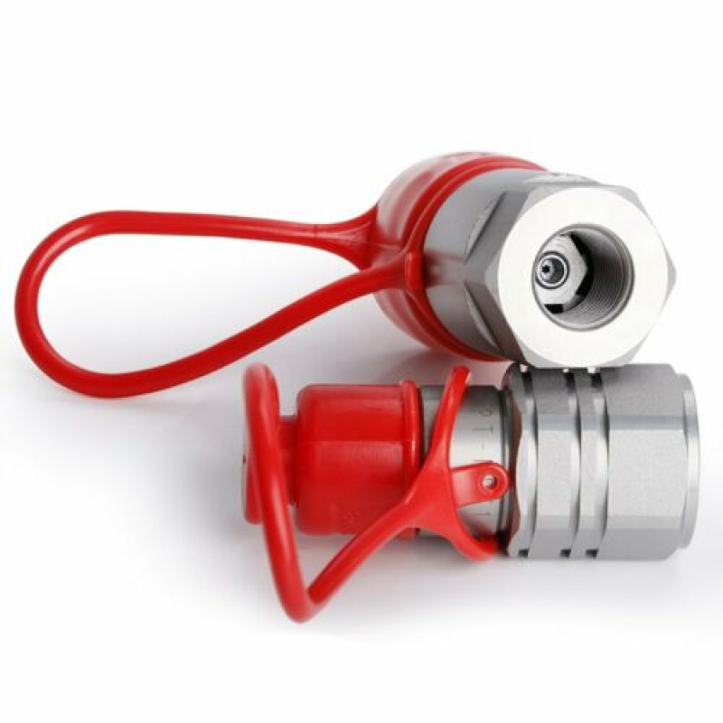 1/2 Npt Quick Connect Joint Flat Hydraulic Plug Set