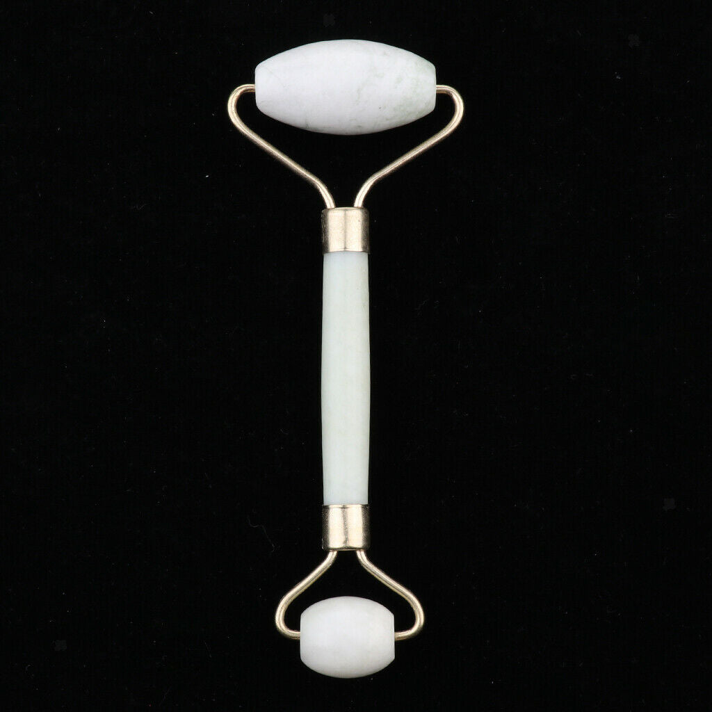 1 Piece Natural Jade Stone Facial  Roller Massager for Men Women Kids Care