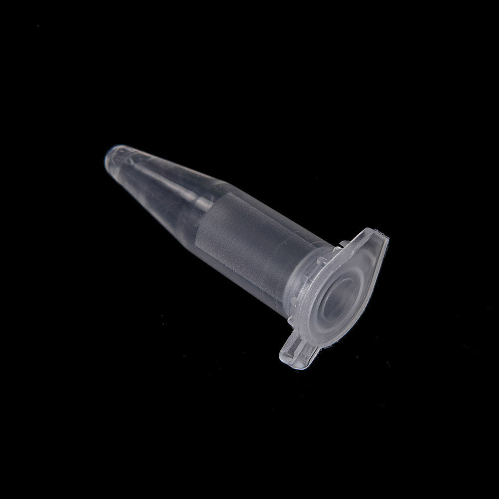50X 1.5ml Lab Clear Micro Plastic Test Tube Centrifuge Vial Cap Container