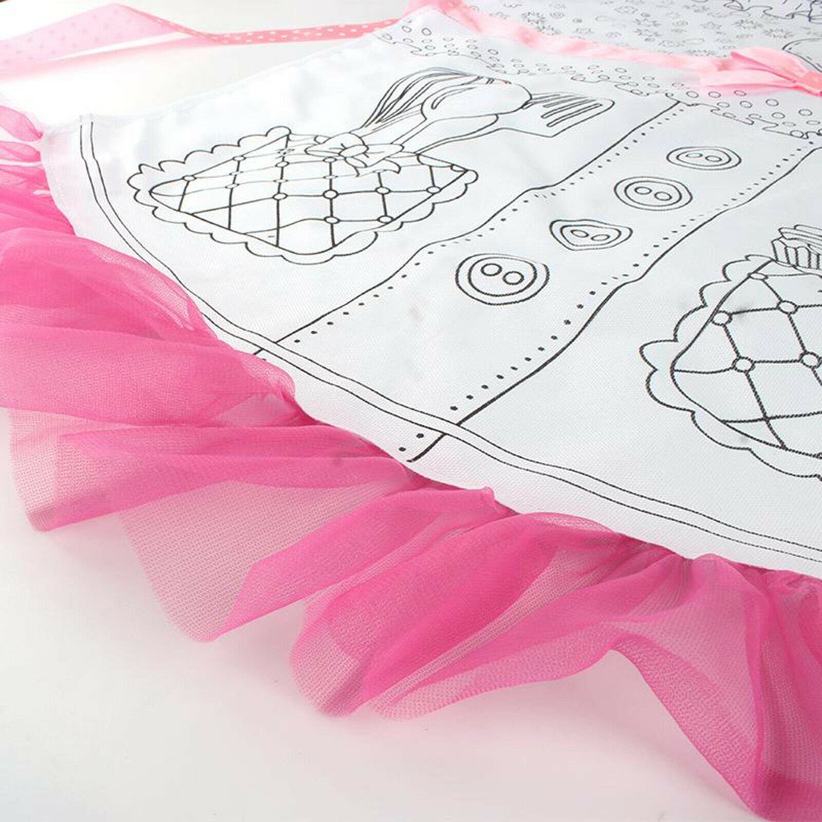Kids Cooking Baking Set Kitchen Deluxe Chef Apron Costume Pretend Role Play