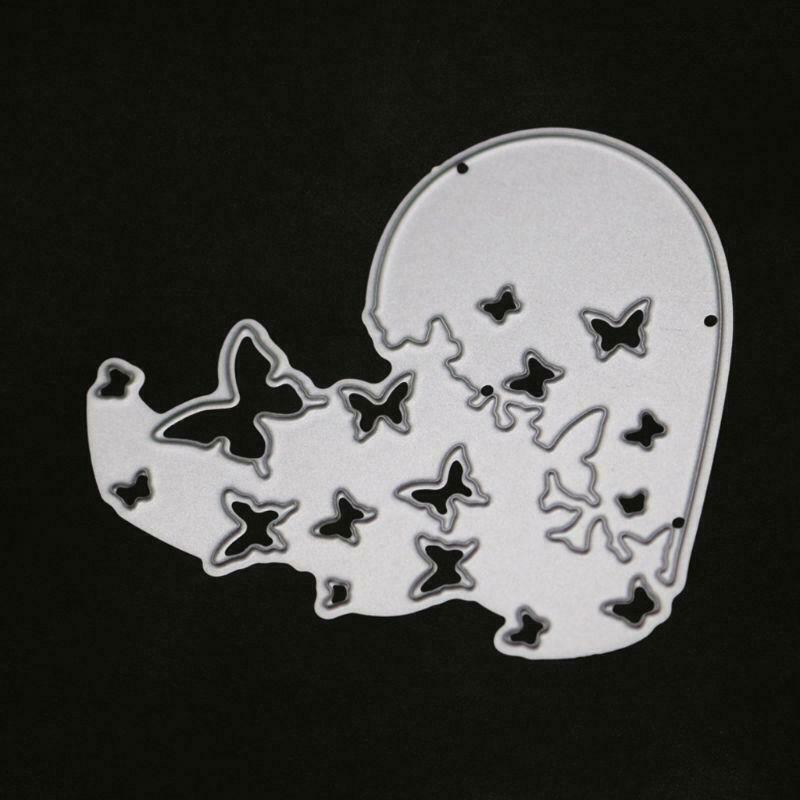 Heart Butterfly Metal Cutting Dies Stencil DIY Scrapbooking Album Paper Card