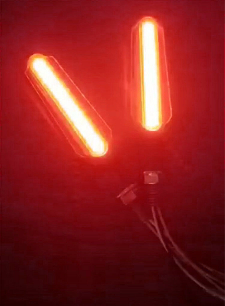 2 Pair Scooter LED Turn Signal Light+Brake Lamp Super Bright Cool Style Design