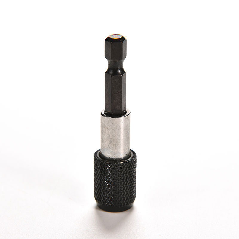 60mm 1/4" Hex Shank Quick Release Drill Screw Magnetic Screwdriver Bit Holder Fx