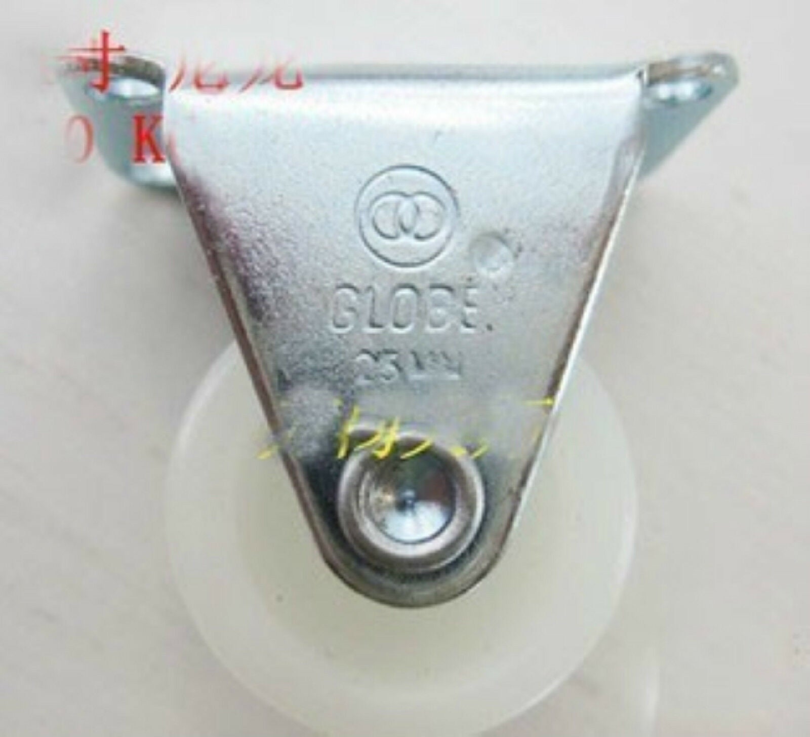 4 PCS 1.2" Nylon Rigid Wheels  Plate Casters for Utility Carts sofa fruniture