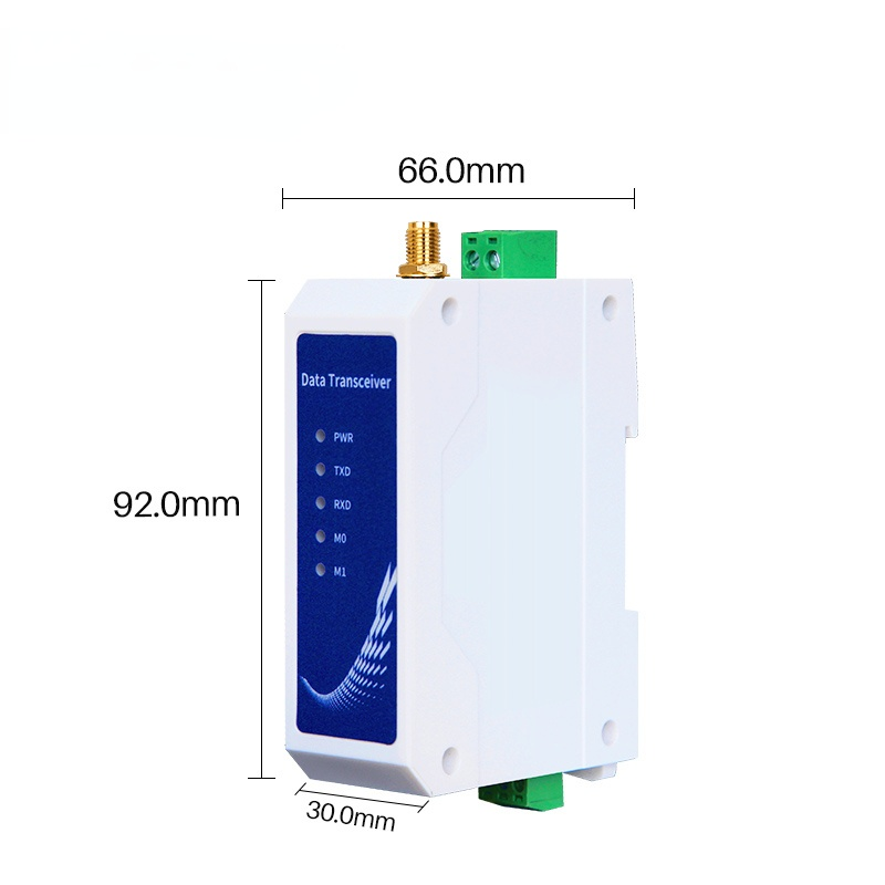 LoRa RS485 Modem Wireless Radio Station 433Mhz 30dbm Long Range Anti- Modbus