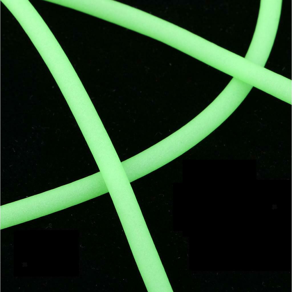 2x Soft Luminous Carp Fishing Tubes Tubing Sleeve Pipe