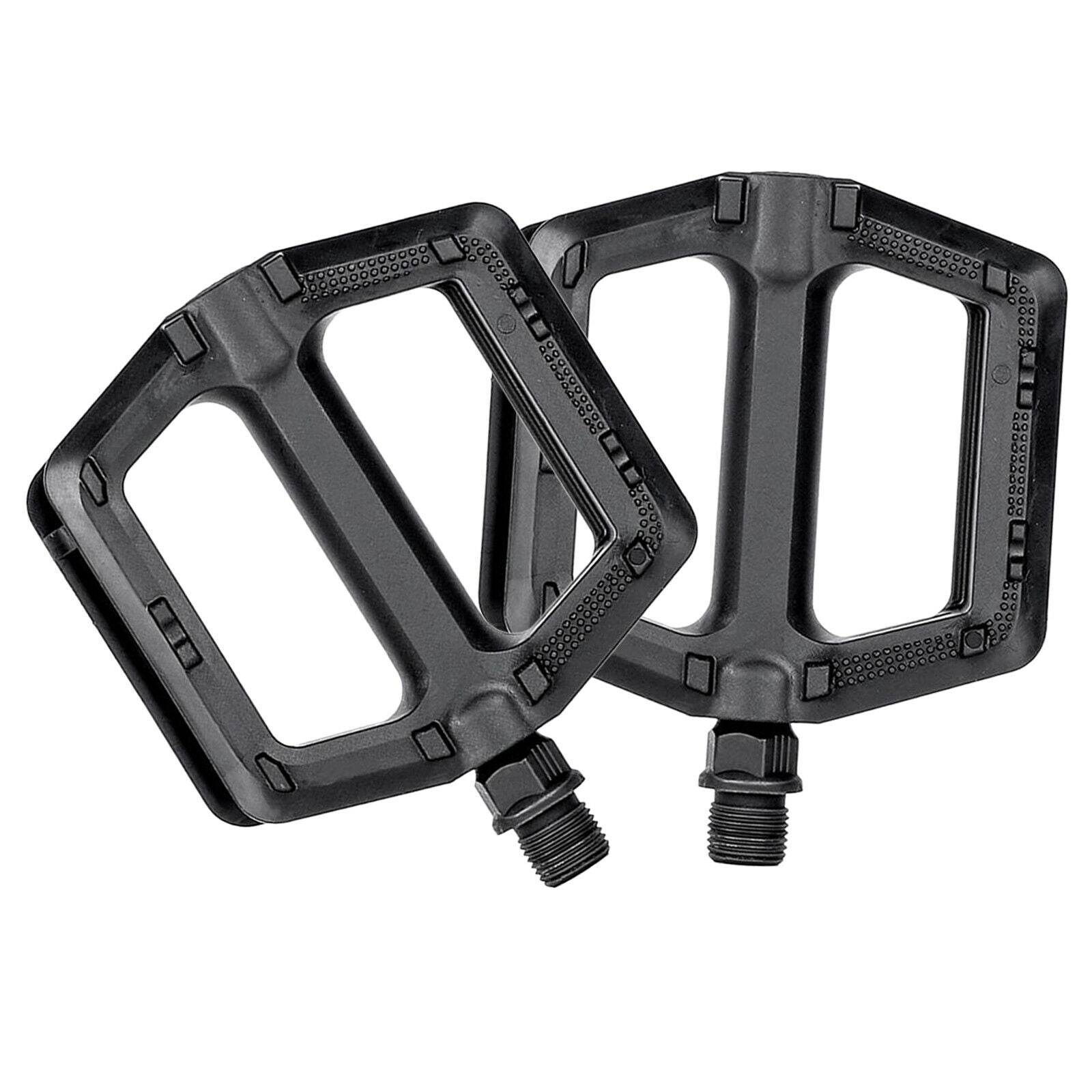 Mountain Bike Pedals, 9/16-Inch with Reflector Replacement Non-Slip Lightweight