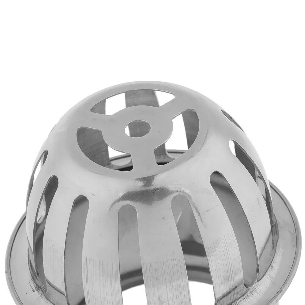 Stainless Steel Floor Drain Plug-In Balcony Roof Outdoor Floor Drain 65mm