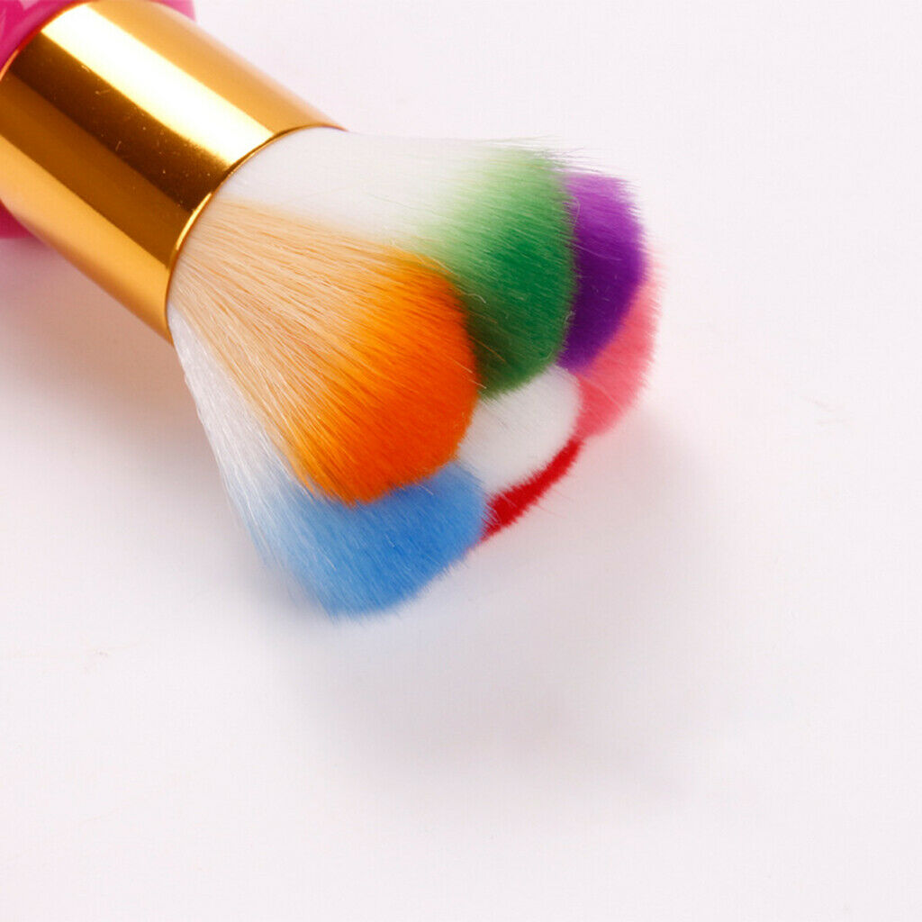 Nail Art Care Brush Acrylic UV Dipping Powder Dust Remover Make Up Brush