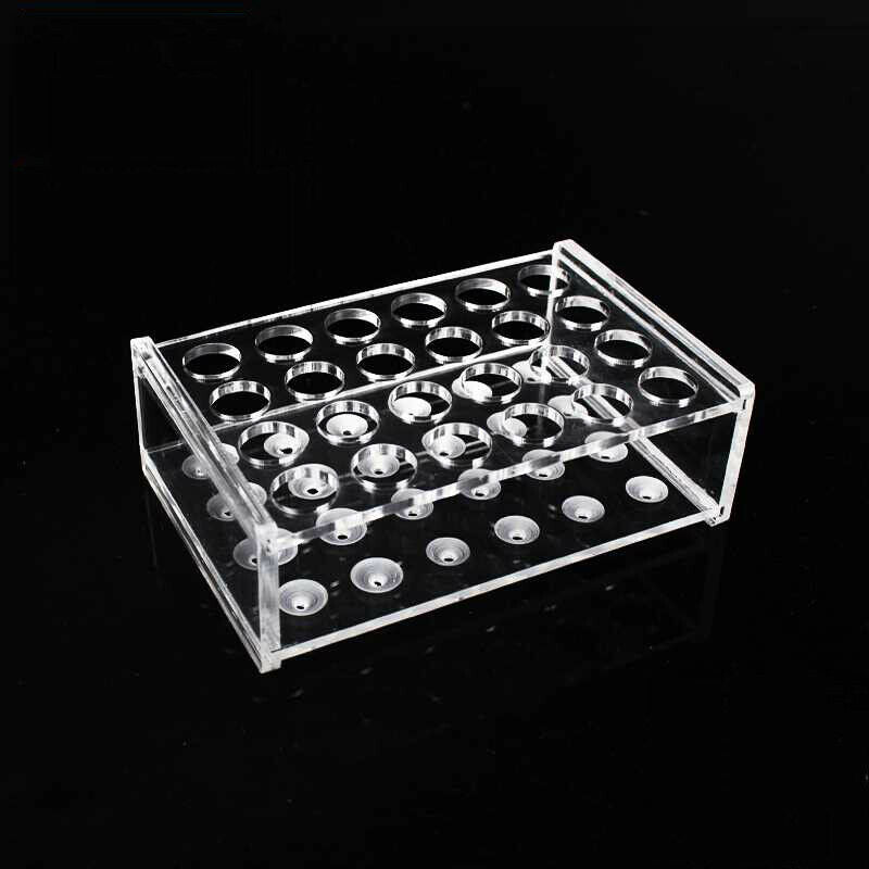 5Ml Centrifuge Tubes 14mm Dia Test Tube Plastic Rack Stand 24 Holes
