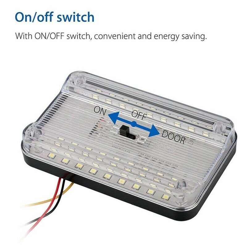 Car Interior Light 36Led Roof Ceiling Reading Light E8J5J5