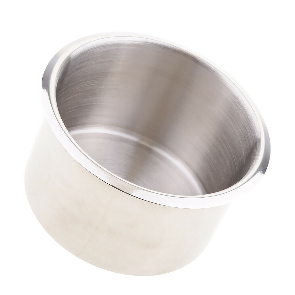 Stainless Steel Recessed Cup Drink Holder for Marine Boat RV Camper
