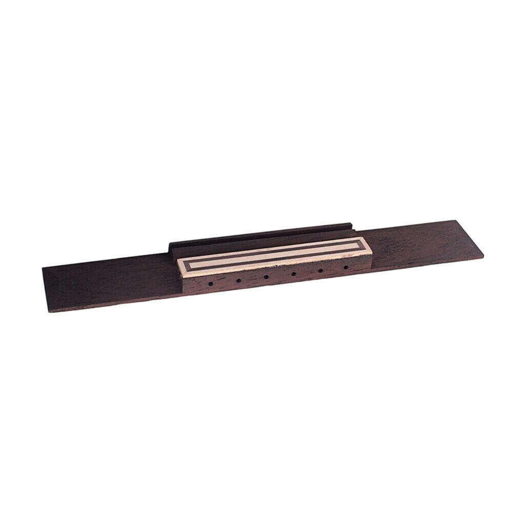 1pc Rosewood 6 String Guitar Bridge for Acoustic Classical Guitar Parts