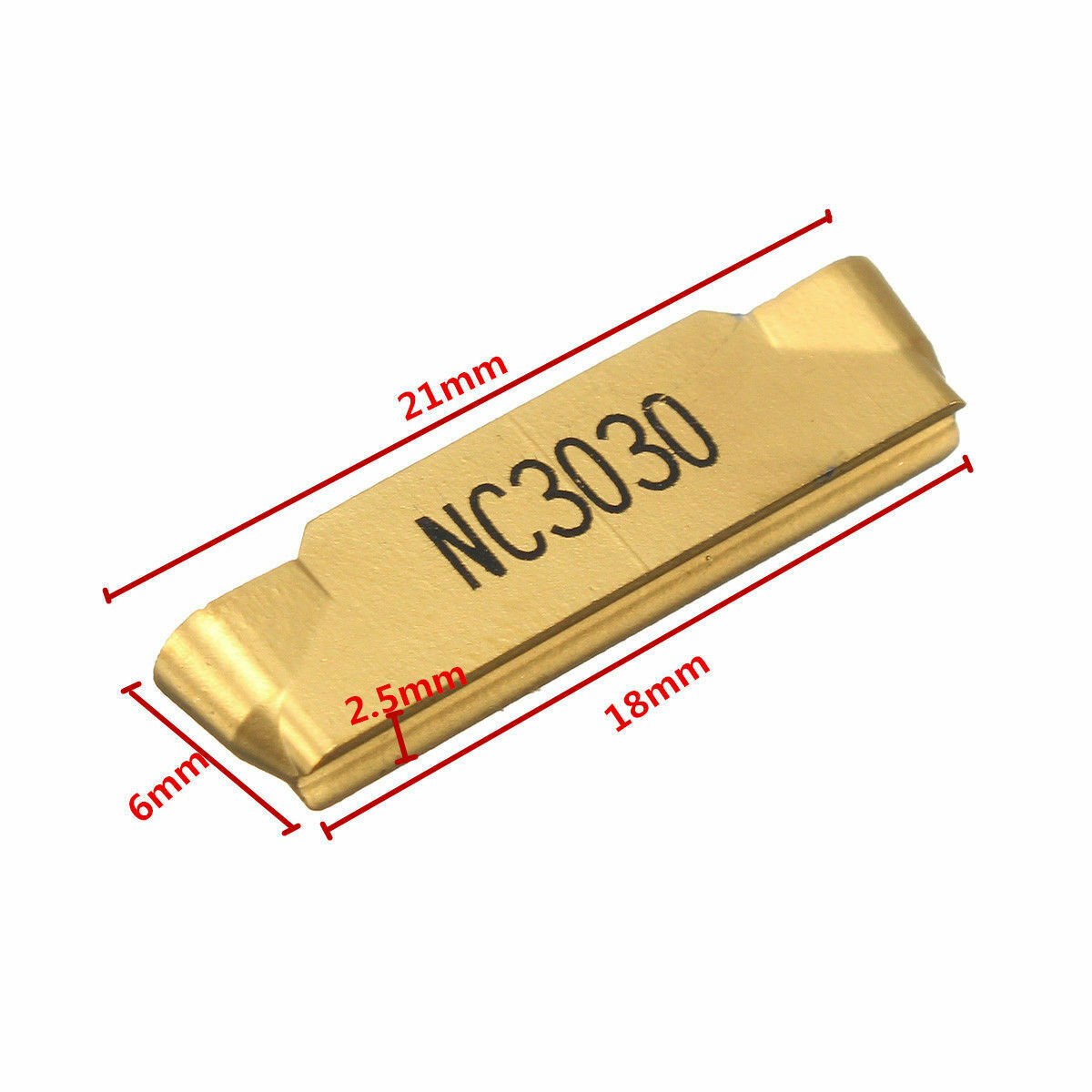 MRMN300-M NC3030 3mm wideCNC carbide Milling inserts Internal Turning tool