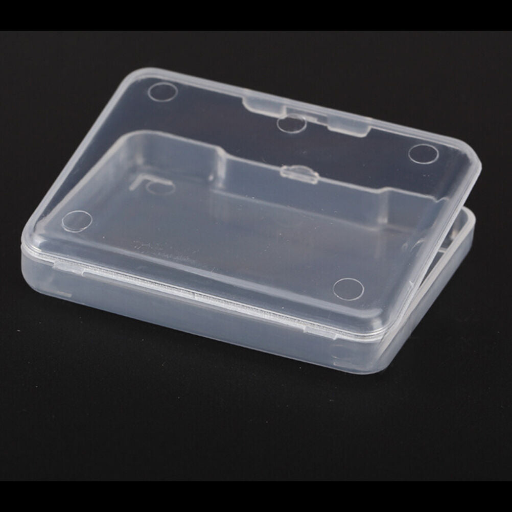 5pcs Plastic Transparent With Lid Storage Box Collection Container Case Pa.l8