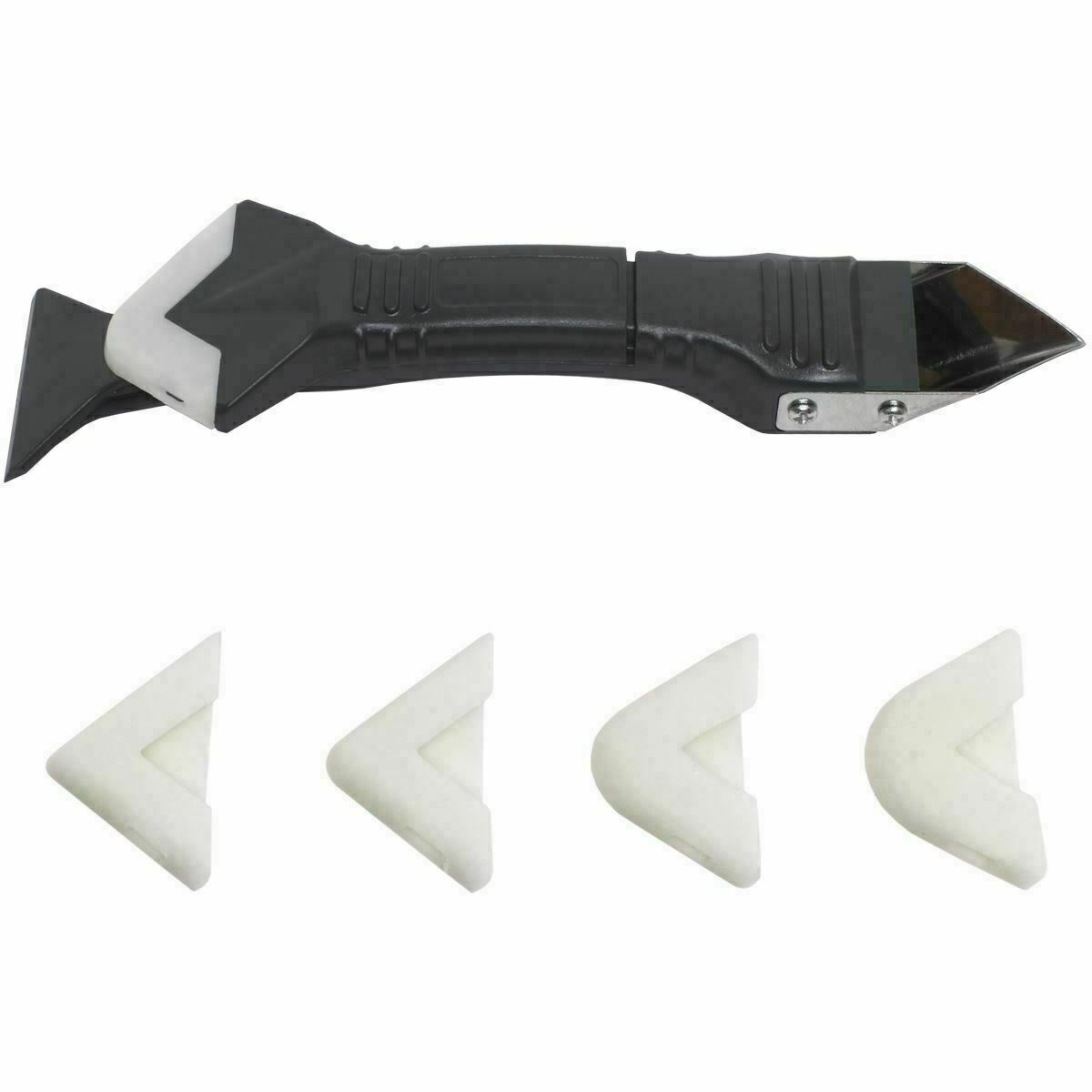 Pro 3In1 Silicone Remover Caulk Finisher Sealant Smooth Scraper Grout Set Tools