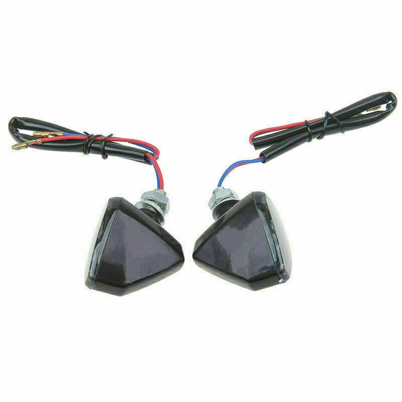 LED Motorcycle Turn Signal Indicator Light Amber Universal For Suzuki Ducati Bmw